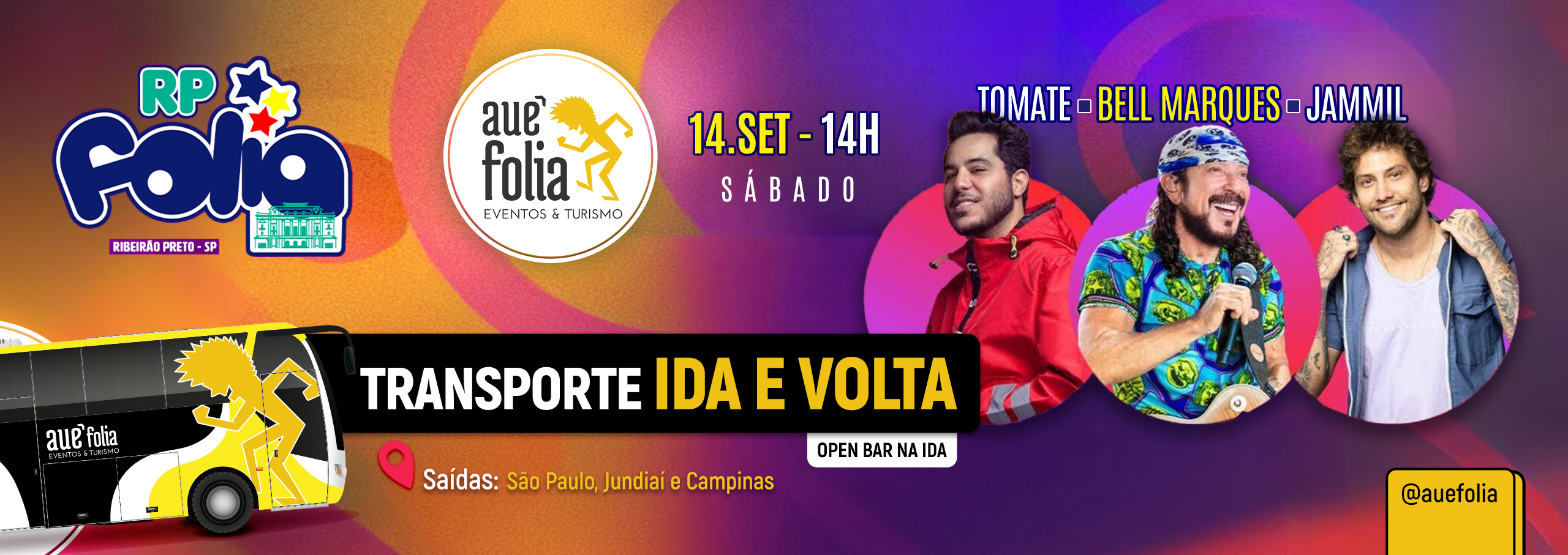 transporte rp folia 2024 pacote excursao ingressos